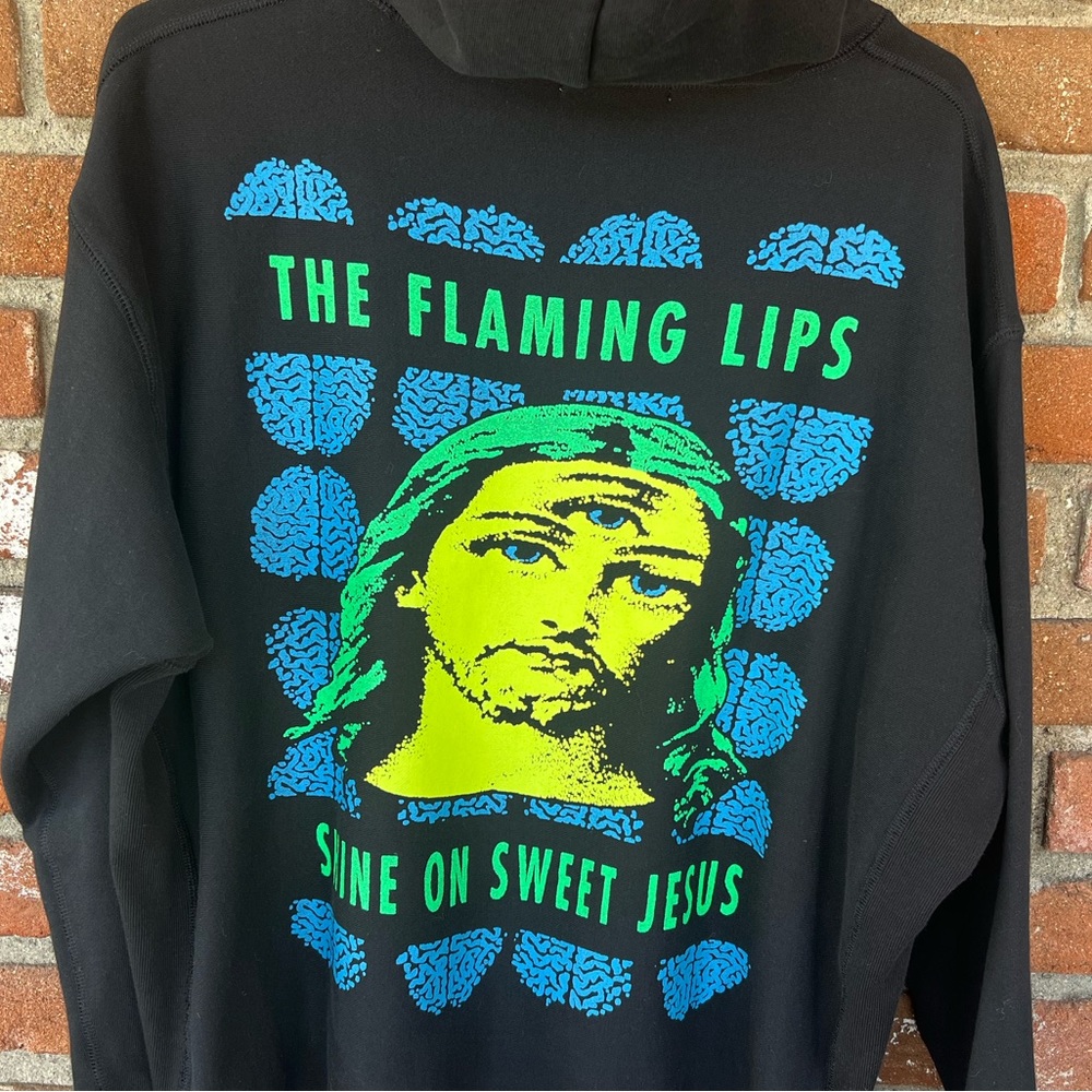 Flagstuff- The flaming lips shine on sweet Jesus hoodie